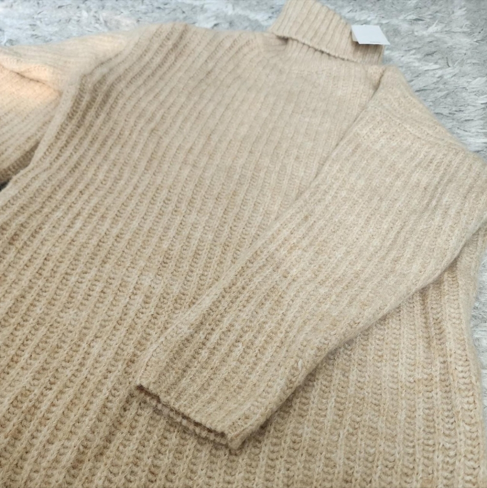 NWT Mango Turtleneck Sweater Dress